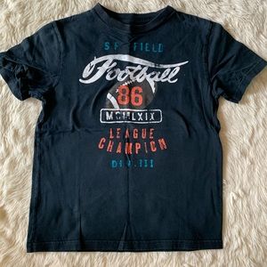 Gap Kids black football graphic tee